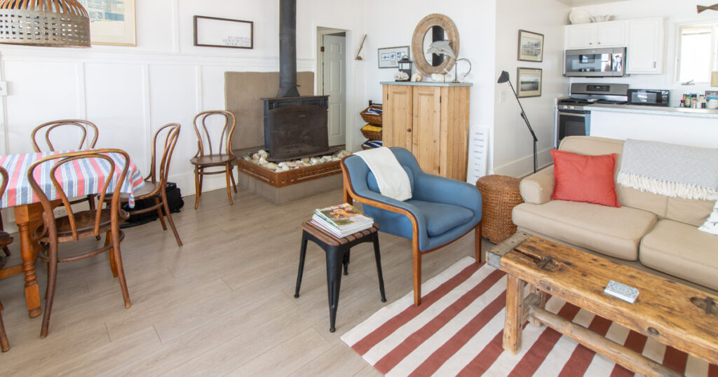 Miramar Cottage Santa Barbara - Living Room