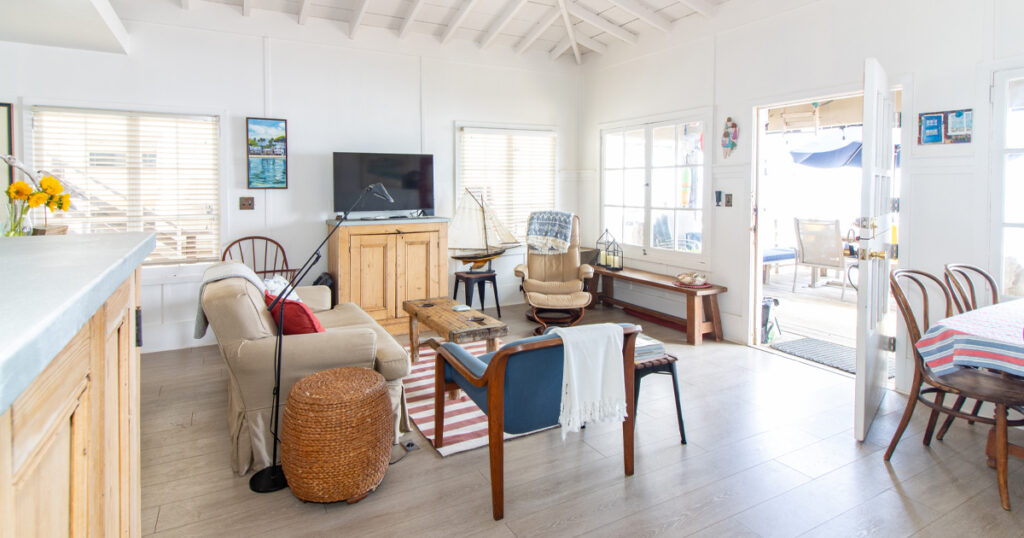 Miramar Cottage Santa Barbara - Living Room